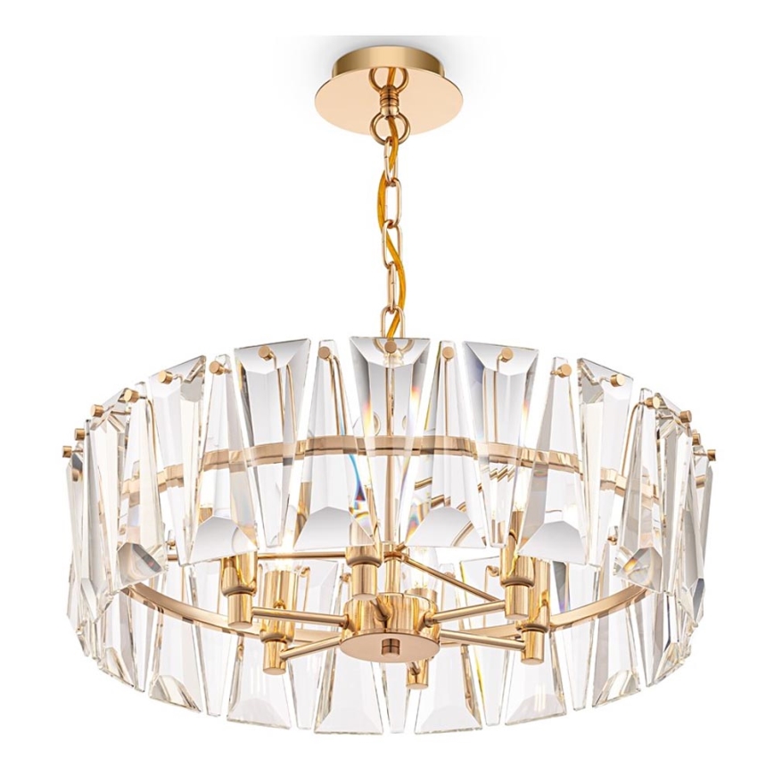 Maytoni MOD043PL-06G - Suspension chaîne PUNTES 6xE14/60W/230V doré