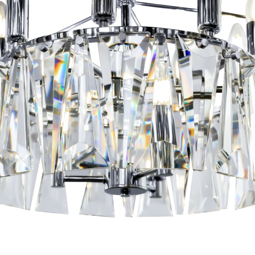 Maytoni MOD043PL-12CH - Hanglamp aan een ketting PUNTES 12xE14/40W/230V glanzend chroom