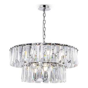 Maytoni MOD043PL-12CH - Hanglamp aan een ketting PUNTES 12xE14/40W/230V glanzend chroom