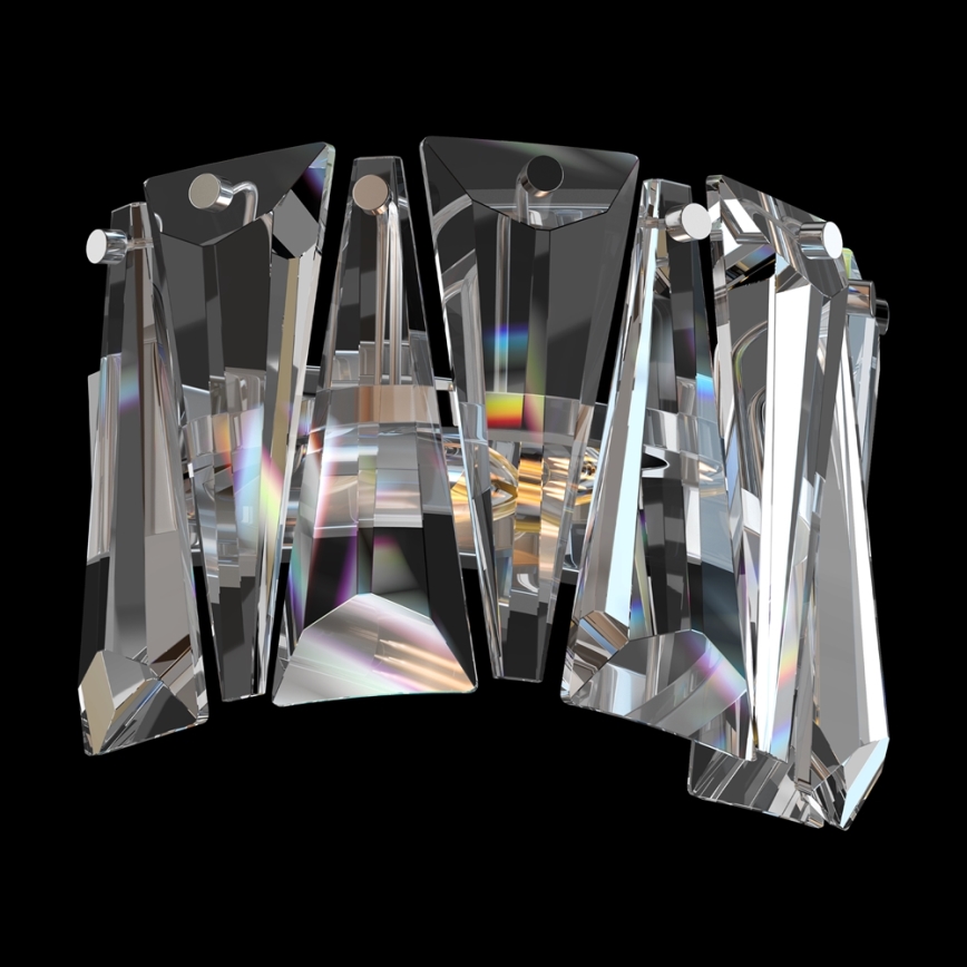 Maytoni MOD043WL-01CH - Wandlamp PUNTES 1xE14/60W/230V glanzend chroom