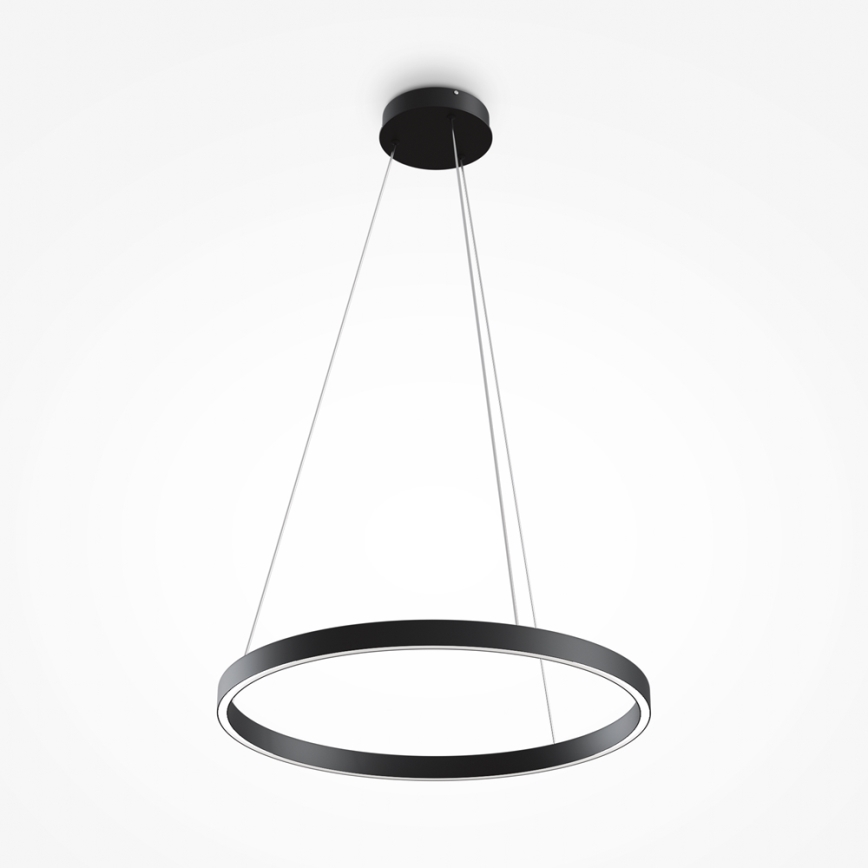 MOD058PL-L32B4K - Suspension filaire RIM LED/37W/230V 4000K d. 60 cm noir