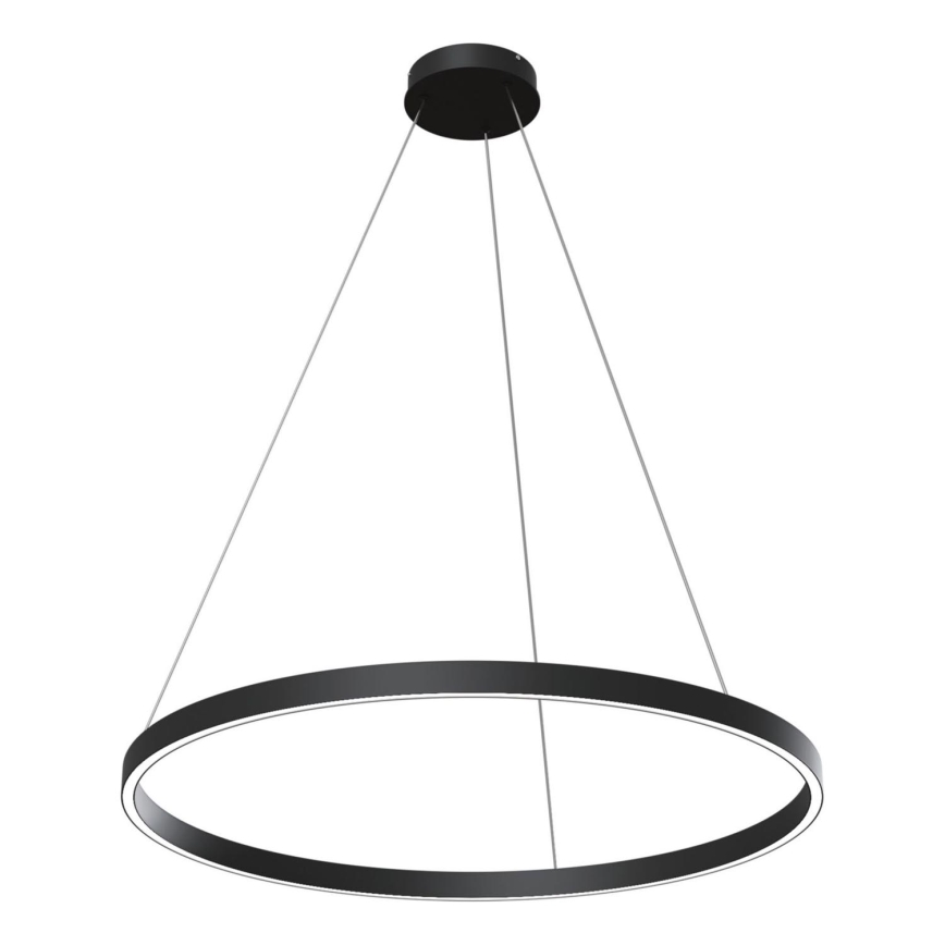Maytoni MOD058PL-L42B3K - LED Hanglamp aan een koord RIM LED/51W/230V 3000K diameter 80 cm zwart
