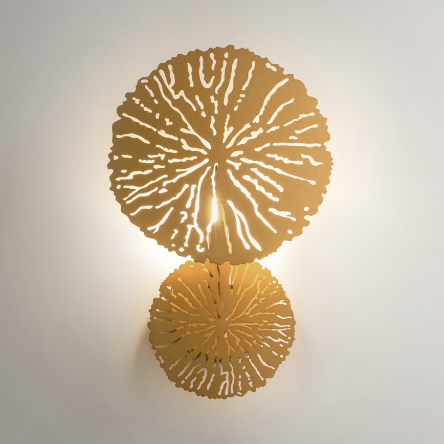 Maytoni MOD082WL-01G - Applique murale LOVETANN 1xE14/40W/230V doré