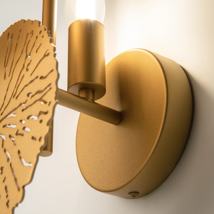Maytoni MOD082WL-01G - Applique murale LOVETANN 1xE14/40W/230V doré