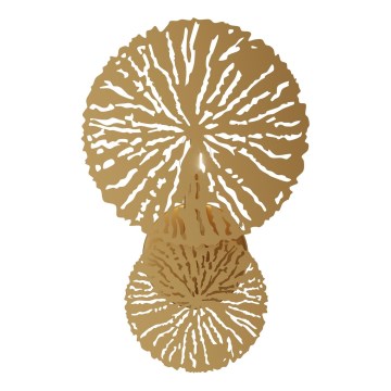 Maytoni MOD082WL-01G - Wandlamp LOVETANN 1xE14/40W/230V goud