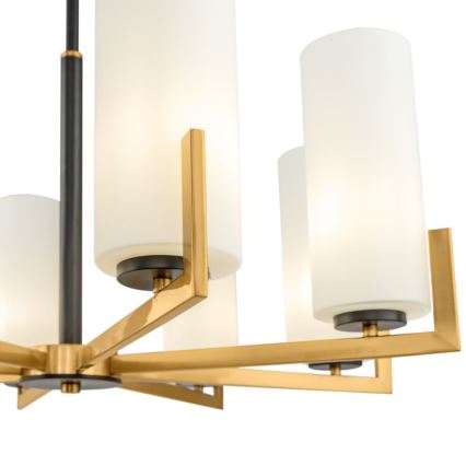 Maytoni MOD089PL-08BS - Hanglamp met vaste pendel FORTANO 8xE27/40W/230V