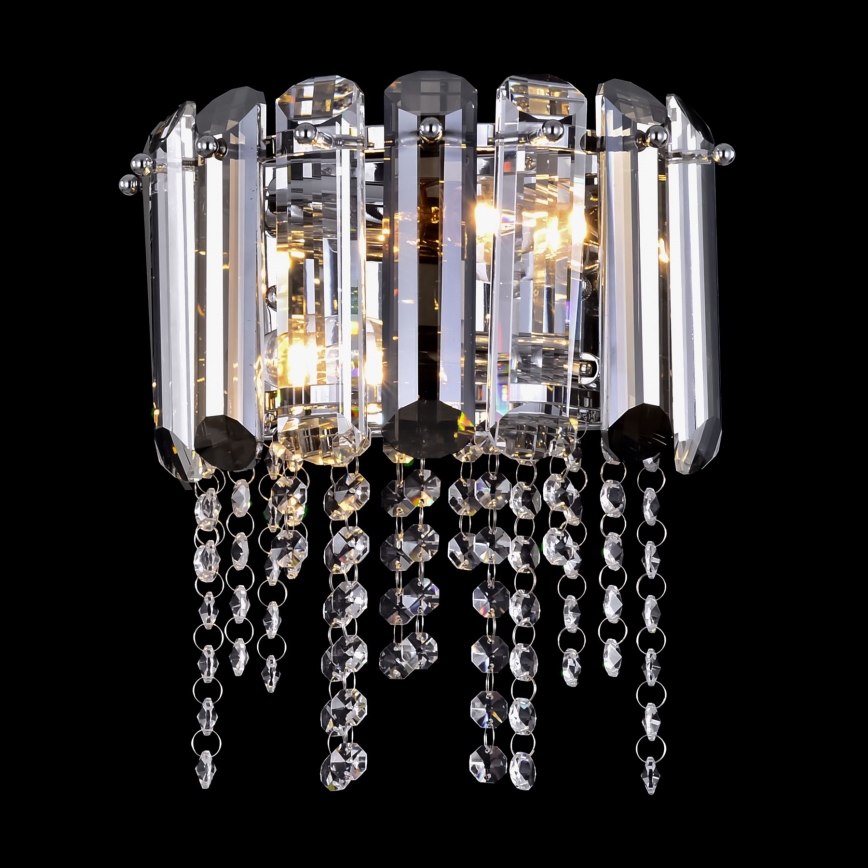 Maytoni MOD097WL-02CH - Wandlamp HAIL 2xE14/40W/230V glanzend chroom