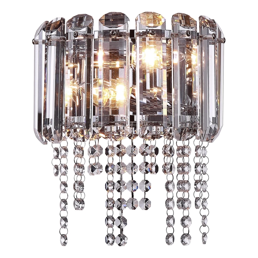 Maytoni MOD097WL-02CH - Wandlamp HAIL 2xE14/40W/230V glanzend chroom