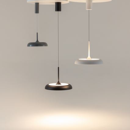 Maytoni MOD189PL-L12GR3K1 - Suspension sur câble GERHARD LED/19W/230V Ø 30 cm gris