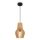 Maytoni MOD191PL-01W - Hanglamp aan een koord ROOTS 1xE27/40W/230V diameter 20 cm beige