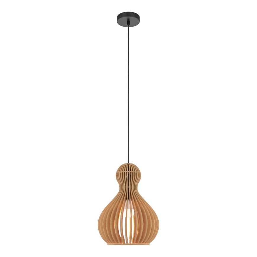 Maytoni MOD192PL-01W1 - Hanglamp aan een koord ROOTS 1xE27/40W/230V diameter 30 cm beige