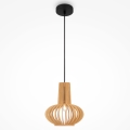 Maytoni MOD193PL-01W - Hanglamp aan een koord ROOTS 1xE27/40W/230V diameter 22,5 cm beige