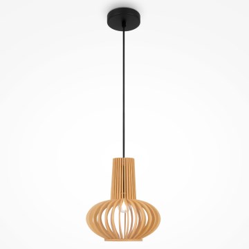 Maytoni MOD193PL-01W - Hanglamp aan een koord ROOTS 1xE27/40W/230V diameter 22,5 cm beige