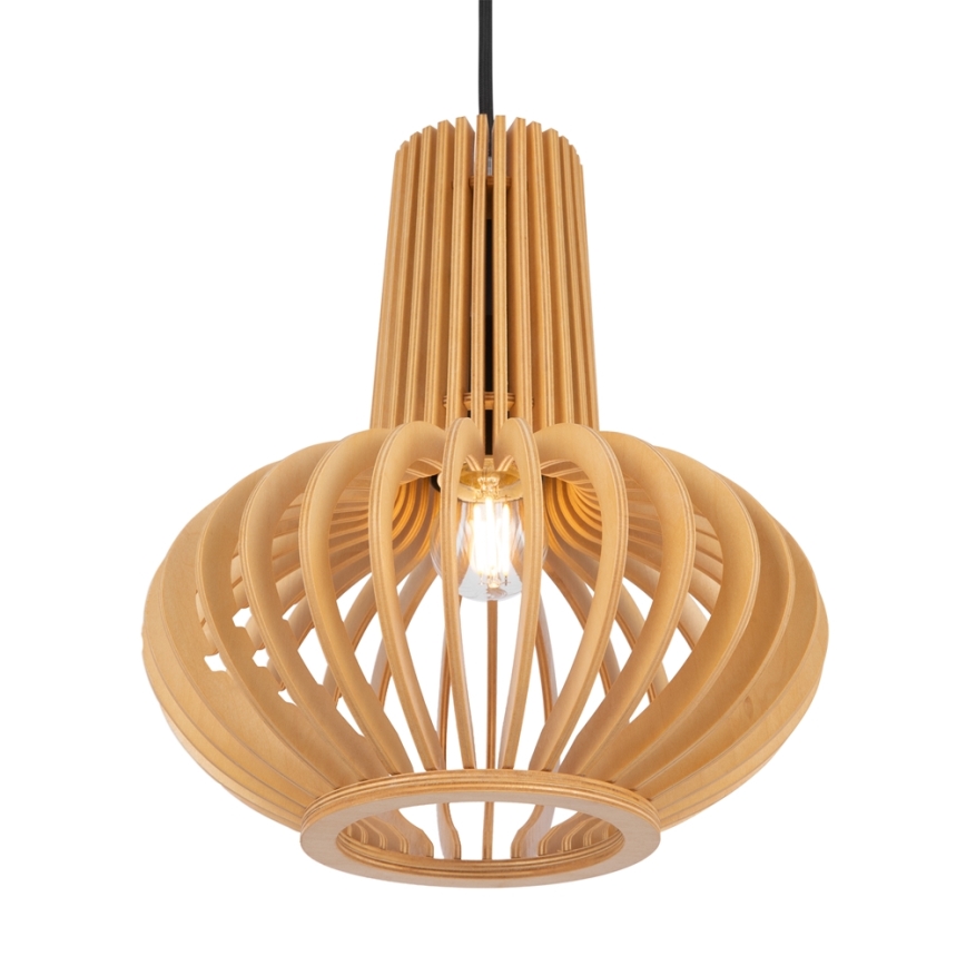 Maytoni MOD193PL-01W - Hanglamp aan een koord ROOTS 1xE27/40W/230V diameter 22,5 cm beige