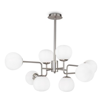 Maytoni MOD221-PL-08-N - Hanglamp met vaste pendel ERICH 8xE14/40W/230V mat chroom