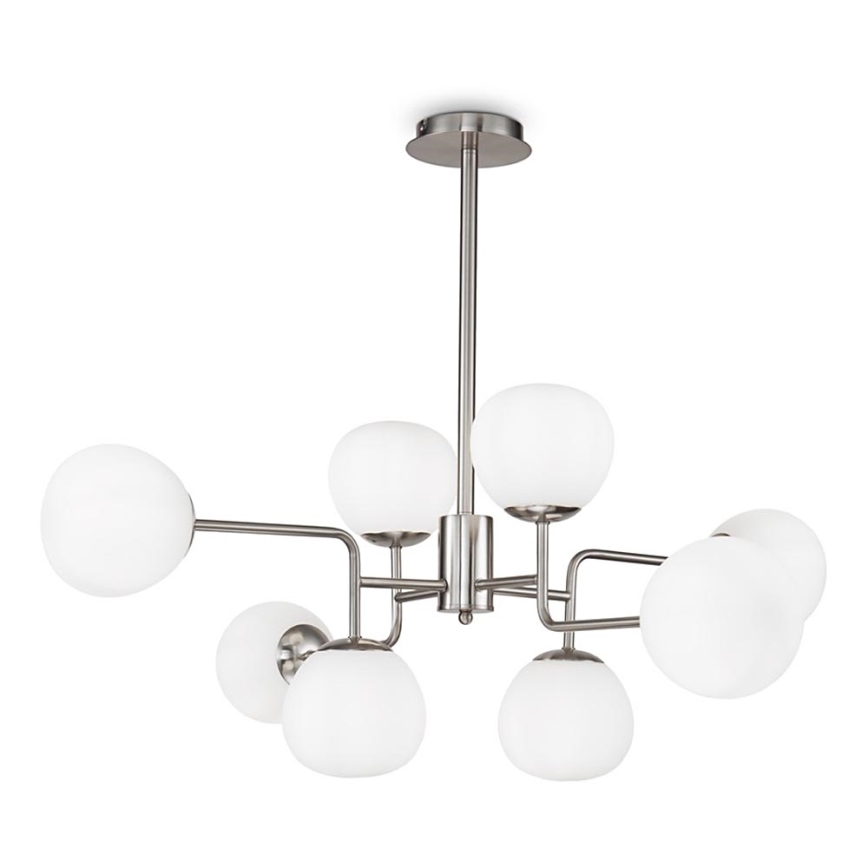 Maytoni MOD221-PL-08-N - Hanglamp met vaste pendel ERICH 8xE14/40W/230V mat chroom