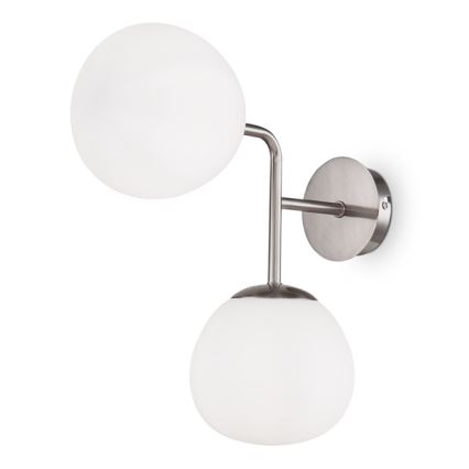Maytoni MOD221-WL-02-N - Wandlamp ERICH 2xE14/40W/230V mat chroom