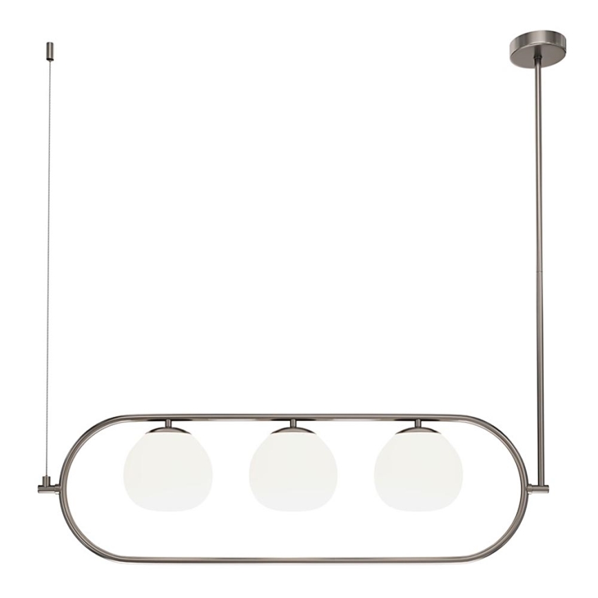 Maytoni MOD221PL-03N - Hanglamp met vaste pendel ERICH 3xE14/40W/230V mat chroom