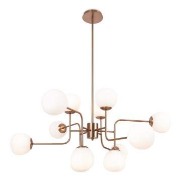 Maytoni MOD221PL-12G - Hanglamp met vaste pendel ERICH 12xE14/40W/230V koper