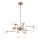 Maytoni MOD221PL-12G - Hanglamp met vaste pendel ERICH 12xE14/40W/230V koper