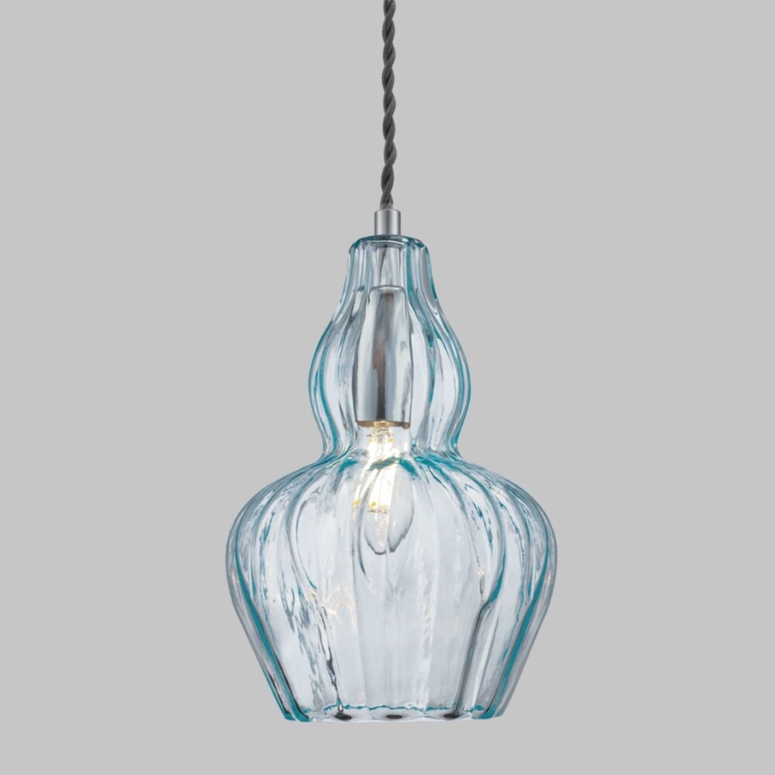 Maytoni MOD238-PL-01-BL - Hanglamp aan een koord EUSTOMA 1xE14/40W/230V blauw