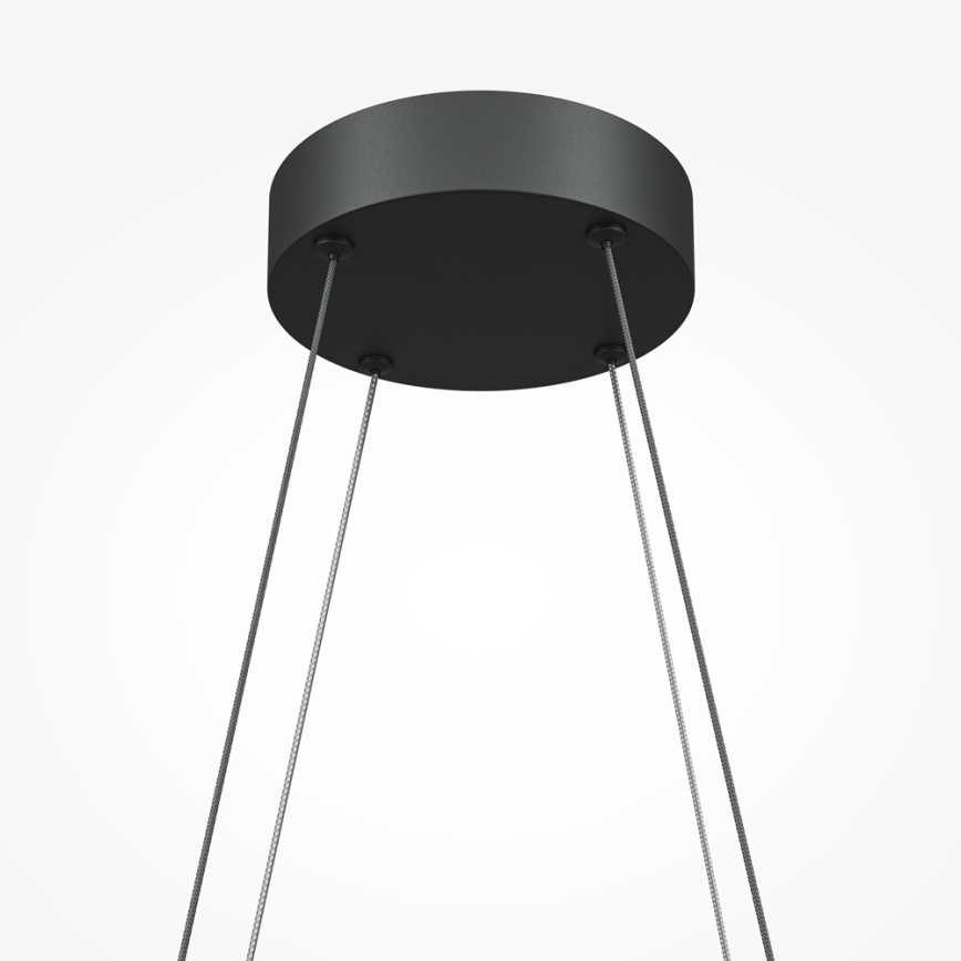 Maytoni MOD244PL-L50BK - HALO LED-hanglamp aan kabel LED/40W/230V, zwart