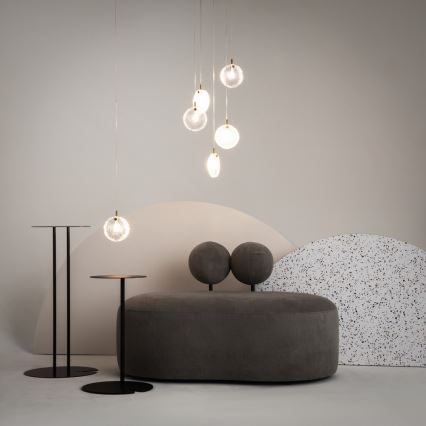Maytoni MOD254PL-05BS - Hanglamp aan een koord FROZEN 5xG4/28W/230V messing