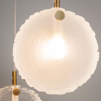 Maytoni MOD254PL-05BS - Hanglamp aan een koord FROZEN 5xG4/28W/230V messing