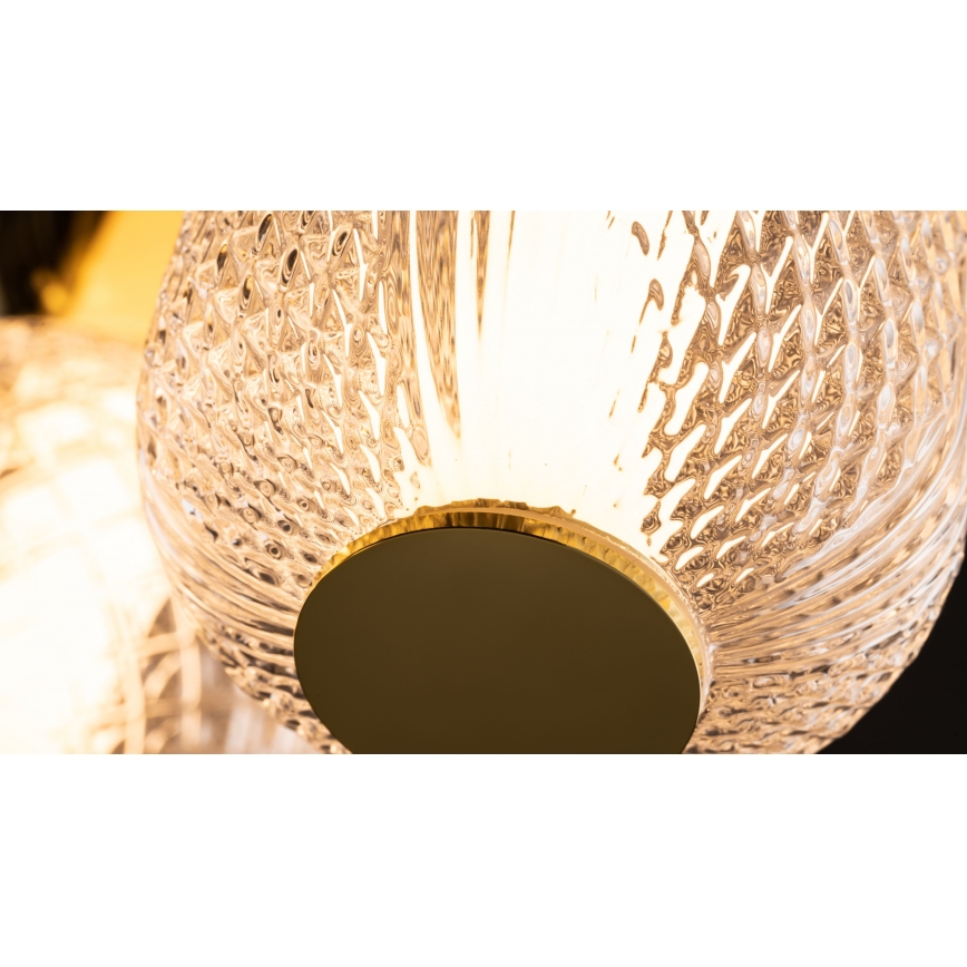 Maytoni MOD273CL-L60CH3K - LED Plafondlamp DROP 4xLED/15W/230V diameter 43 cm glanzend chroom