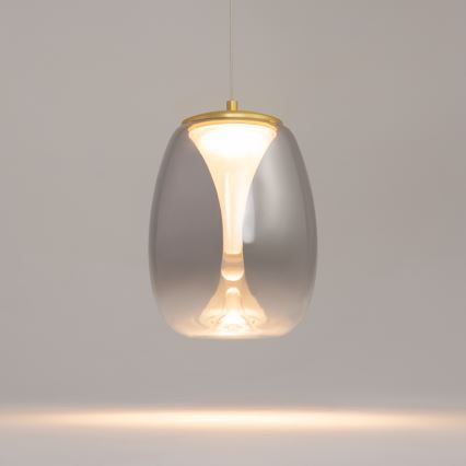 Maytoni MOD282PL-L8G3K - LED Hanglamp aan een koord SPLASH LED/7W/230V 3000K goud