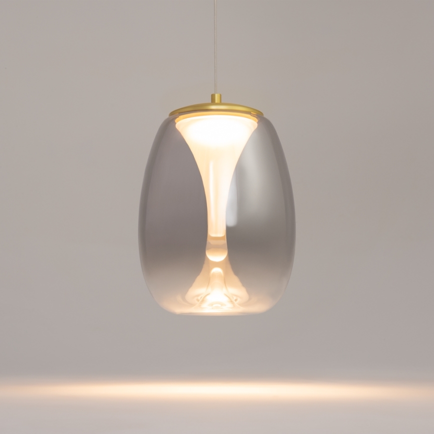 Maytoni MOD282PL-L8G3K - LED Hanglamp aan een koord SPLASH LED/7W/230V 3000K goud