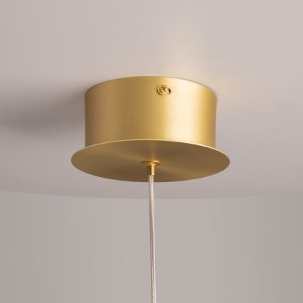 Maytoni MOD282PL-L8G3K - LED Hanglamp aan een koord SPLASH LED/7W/230V 3000K goud