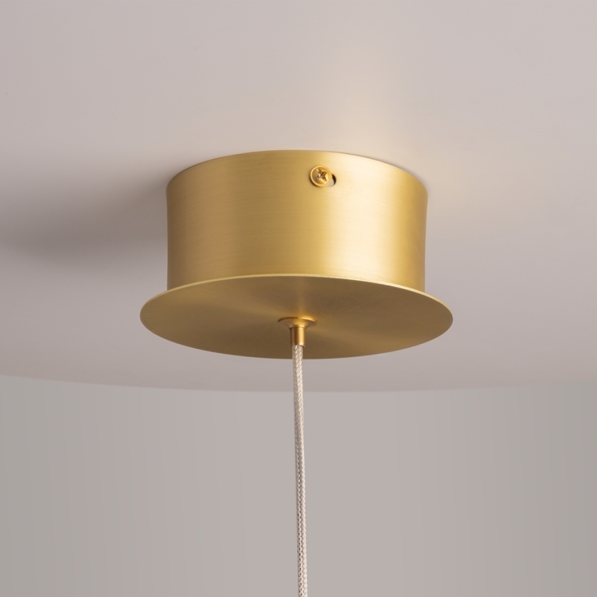 Maytoni MOD282PL-L8G3K - LED Hanglamp aan een koord SPLASH LED/7W/230V 3000K goud