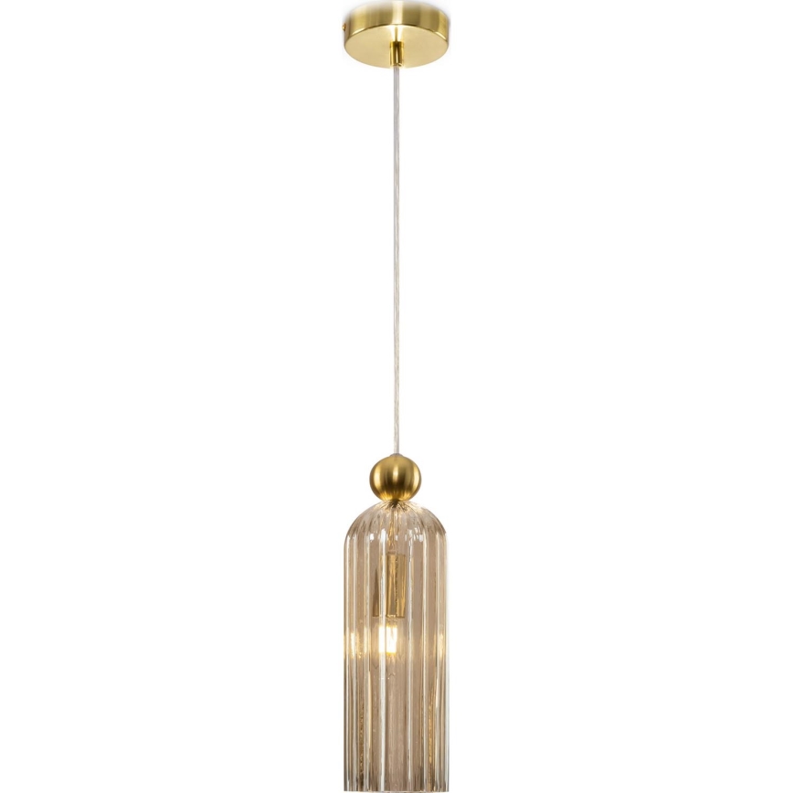 Maytoni MOD302PL-01CG - Hanglamp aan een koord ANTIC 1xE14/40W/230V goud/beige