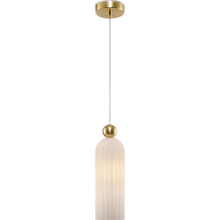 Maytoni MOD302PL-01W - Hanglamp aan een koord ANTIC 1xE14/40W/230V goud/wit