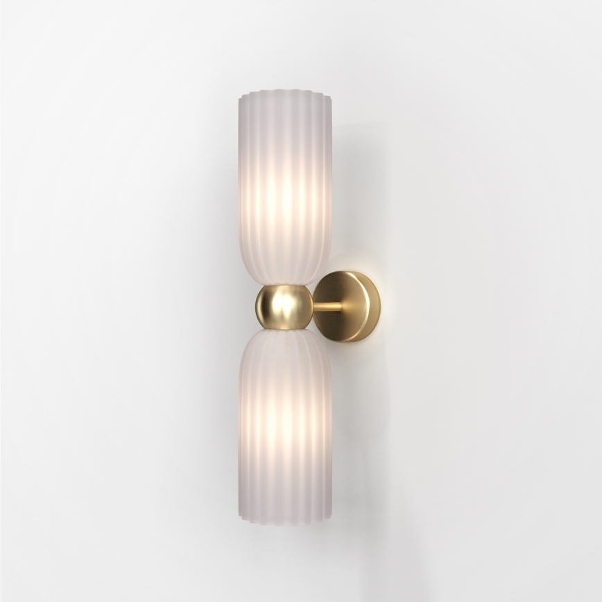 Maytoni MOD302WL-02W - Wandlamp ANTIC 2xE14/40W/230V goud/wit