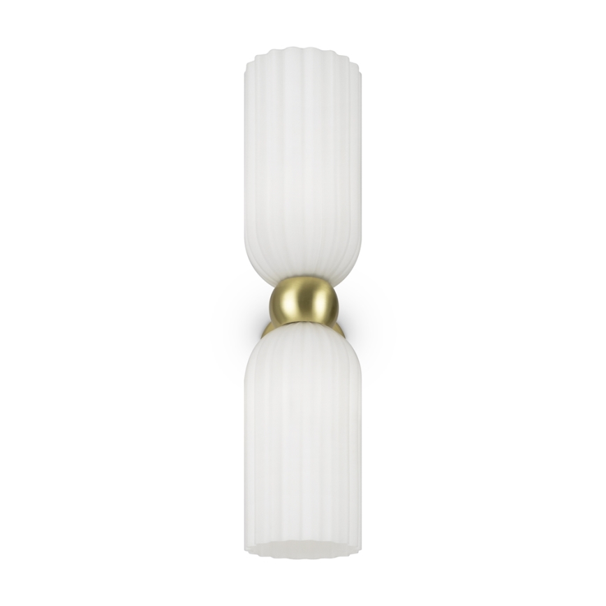 Maytoni MOD302WL-02W - Wandlamp ANTIC 2xE14/40W/230V goud/wit