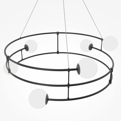 Maytoni MOD317PL-06B - Hanglamp aan een koord BALANCE 6xG9/40W/230V zwart