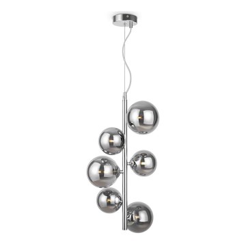 Maytoni MOD545PL-06CH - Hanglamp aan een koord DALLAS 6xG9/28W/230V glanzend chroom