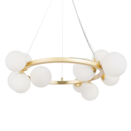 Maytoni MOD545PL-11BS - Hanglamp aan een koord DALLAS 11xG9/28W/230V goud