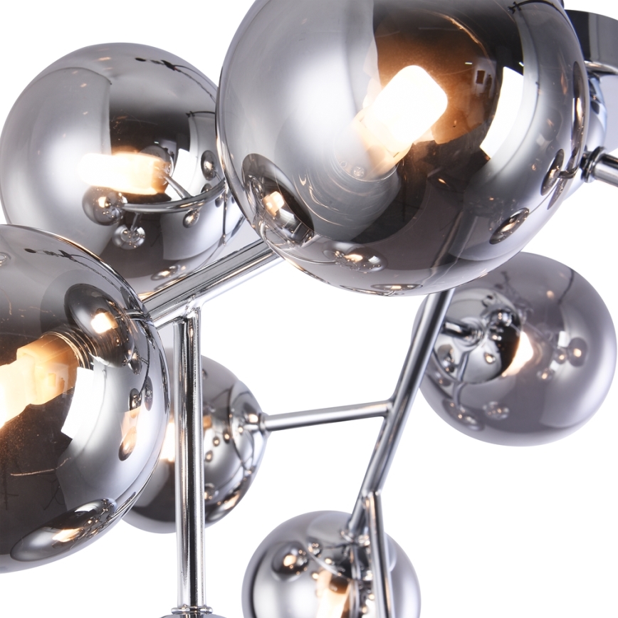 Maytoni MOD545PL-12CH - Bevestigde hanglamp DALLAS 12xG9/28W/230V glanzend chroom