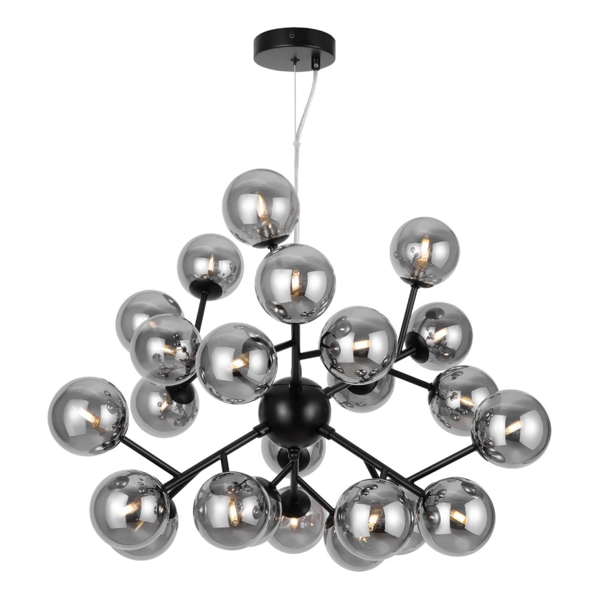 Maytoni MOD545PL-24B - Suspension filaire DALLAS 24xG9/28W/230V noir