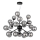 Maytoni MOD545PL-24B - Suspension filaire DALLAS 24xG9/28W/230V noir