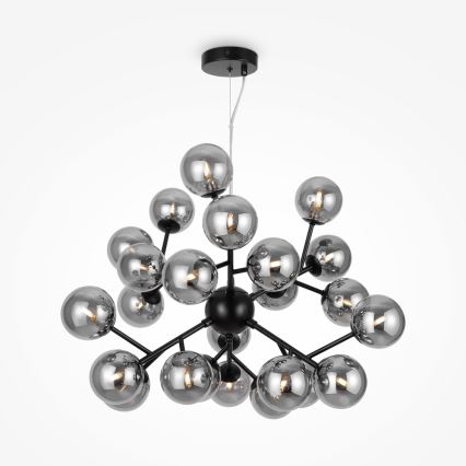 Maytoni MOD545PL-24B - Suspension filaire DALLAS 24xG9/28W/230V noir