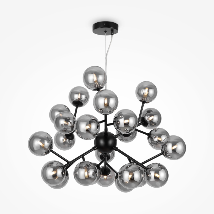 Maytoni MOD545PL-24B - Suspension filaire DALLAS 24xG9/28W/230V noir