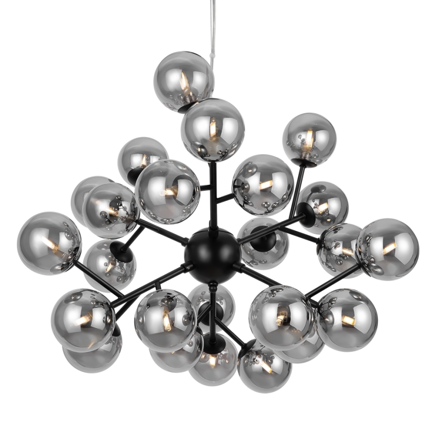 Maytoni MOD545PL-24B - Suspension filaire DALLAS 24xG9/28W/230V noir