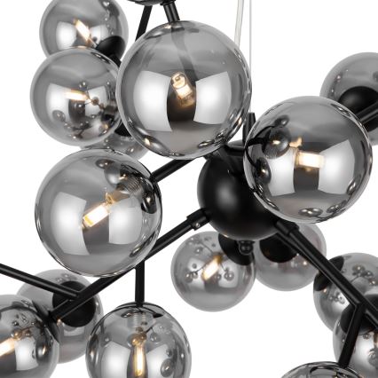 Maytoni MOD545PL-24B - Suspension filaire DALLAS 24xG9/28W/230V noir