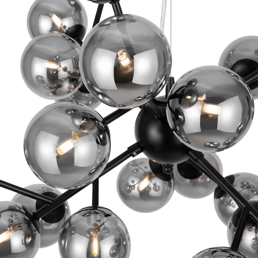 Maytoni MOD545PL-24B - Suspension filaire DALLAS 24xG9/28W/230V noir