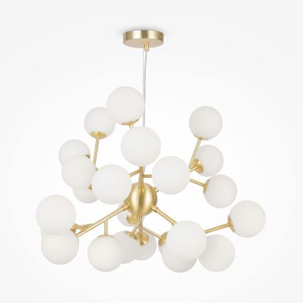 Maytoni MOD545PL-24BS - Hanglamp aan een koord DALLAS 24xG9/28W/230V goud