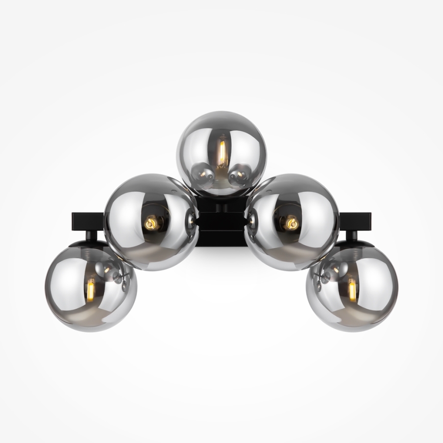 Maytoni MOD547WL-05B - Wandlamp DALLAS 5xG9/28W/230V zwart